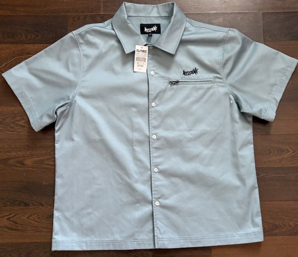 Welcome Skateboards Shirt Mace Work Slate Scorpion Men's SzM